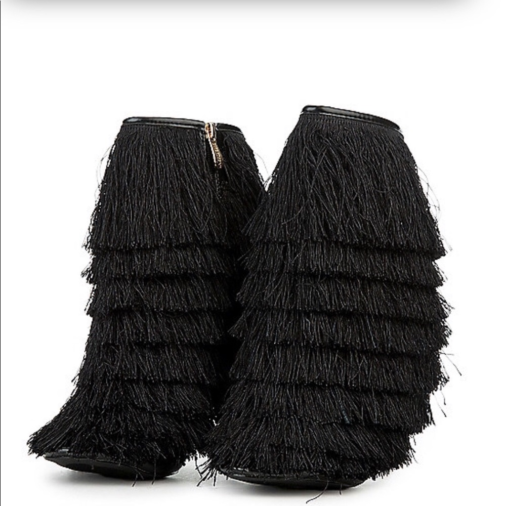 BLACK Alza-91 High Heel Bootie